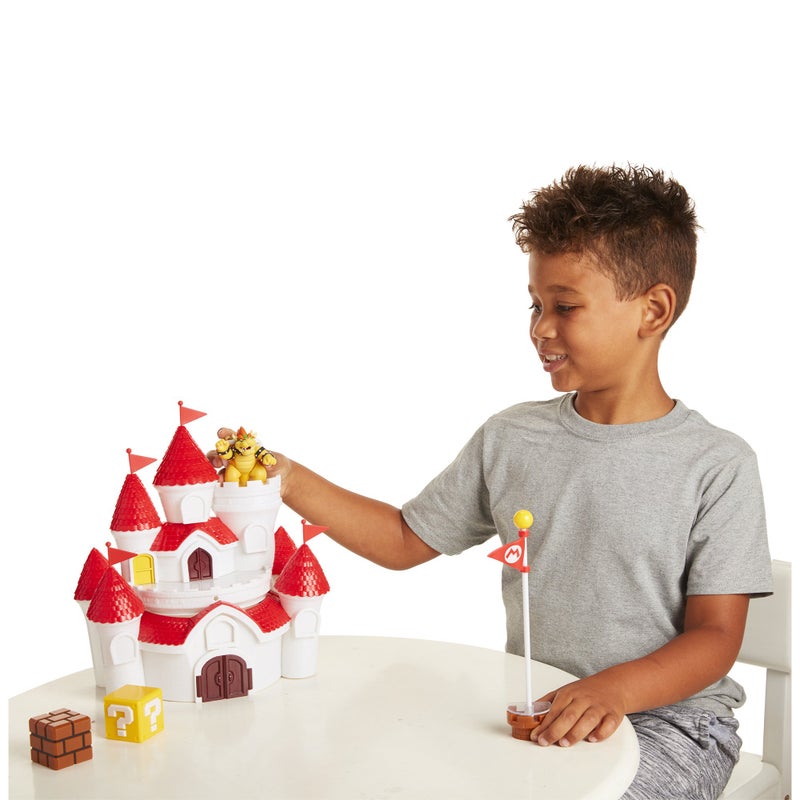 Nintendo Super Mario Mushroom Kingdom Castle Playset with Exclusive 2.5â€ Bowser Figure - Image 4