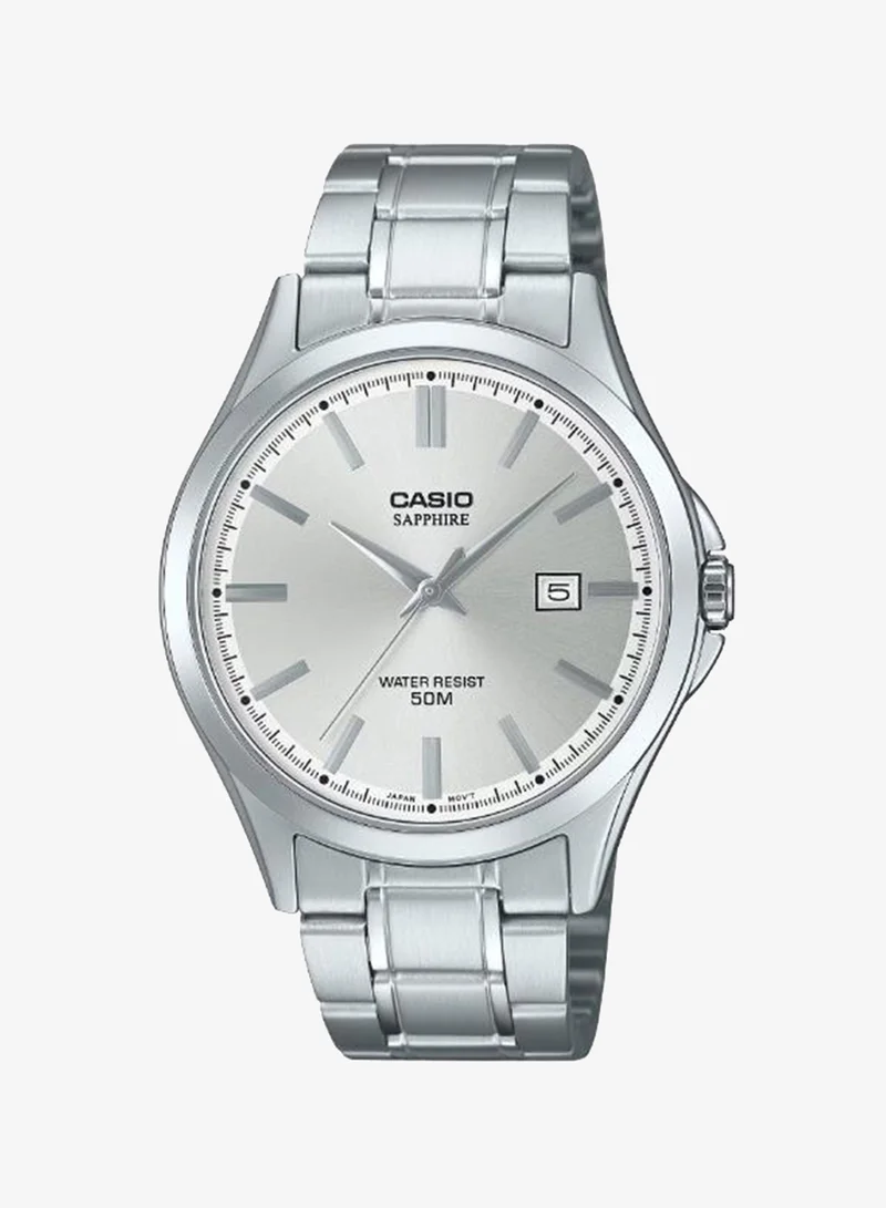 CASIO Men's Stainless Steel Analog Watch MTS-115D-7AVDF - 41.3 mm