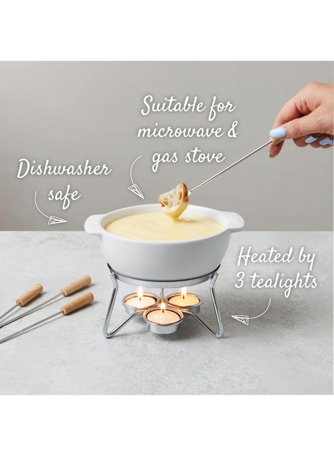 BOSKA BOSKA 853548 Party Cheese Fondue Set, 750ml, White  - Image 5