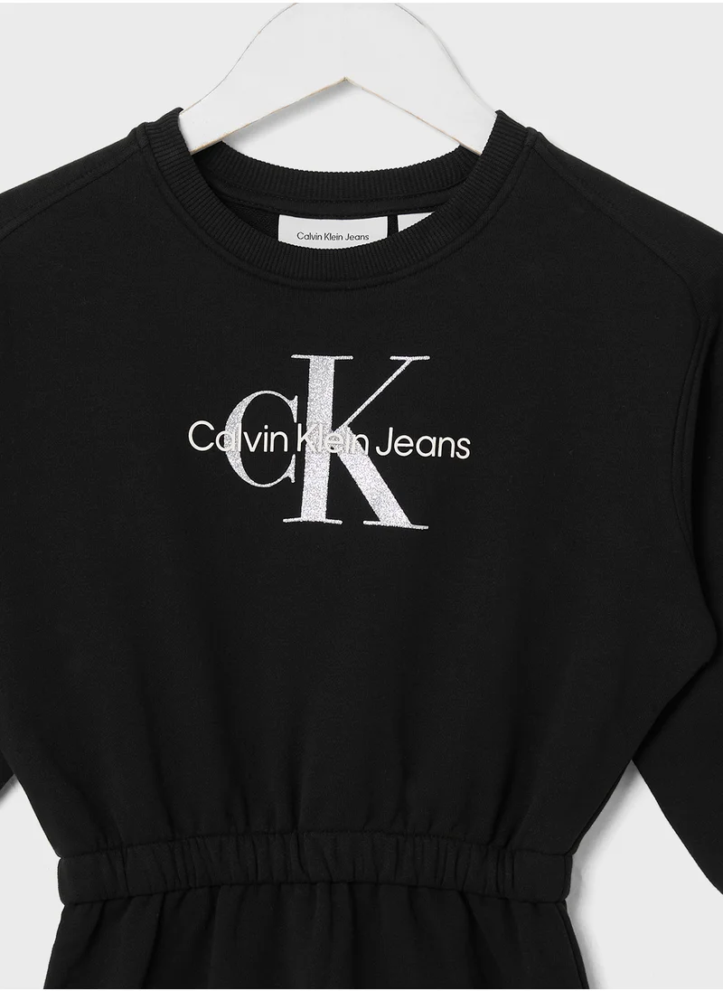 كالفن كلاين جينز Crewneck Knit Dress