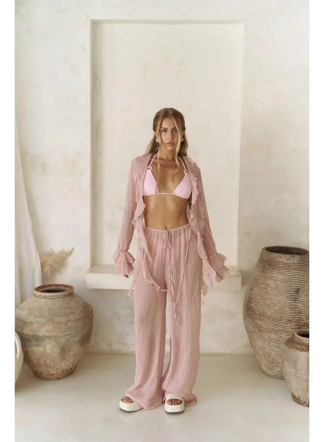 Bohemai Olivia Pink Shirt & Pants Set