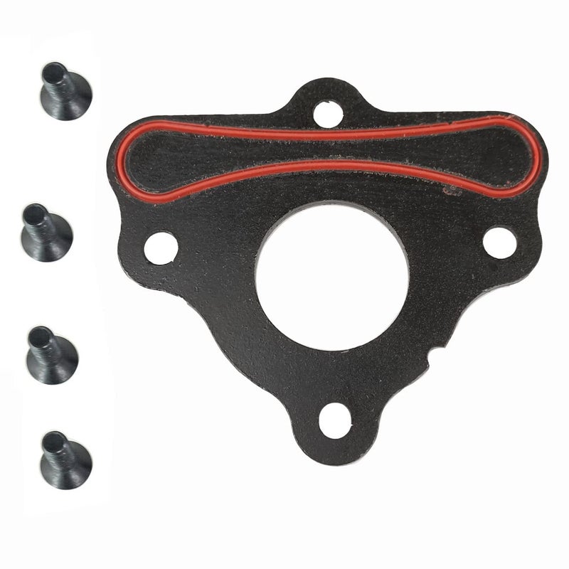 koxuyim Camshaft Retainer Plate Gasket Compatible with LS Series Engines, &Bolt Kit ARP 134-1003 Gen III IV V for GM LS1 LS2 LS3 4.8 5.3L 6.0L 6.2L Vortec Corvette Cam - Image 1