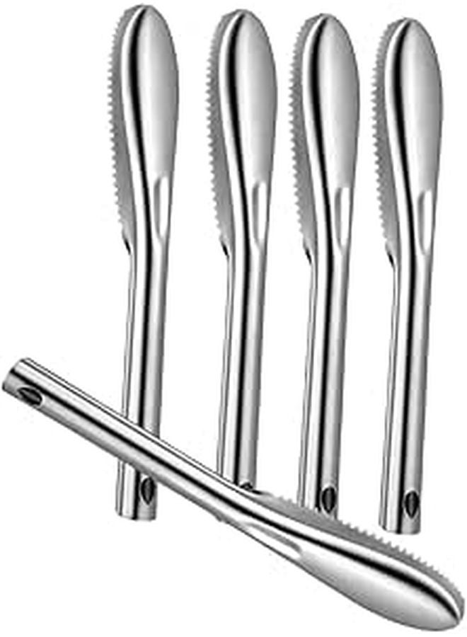 Stainless Steel Fish Scaler And Gutting Tool Set With Ergonomic Handle 2 Pack - Image 1