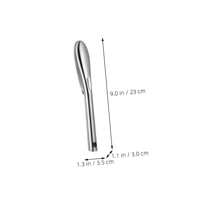 Stainless Steel Fish Scaler And Gutting Tool Set With Ergonomic Handle 2 Pack - Image 3