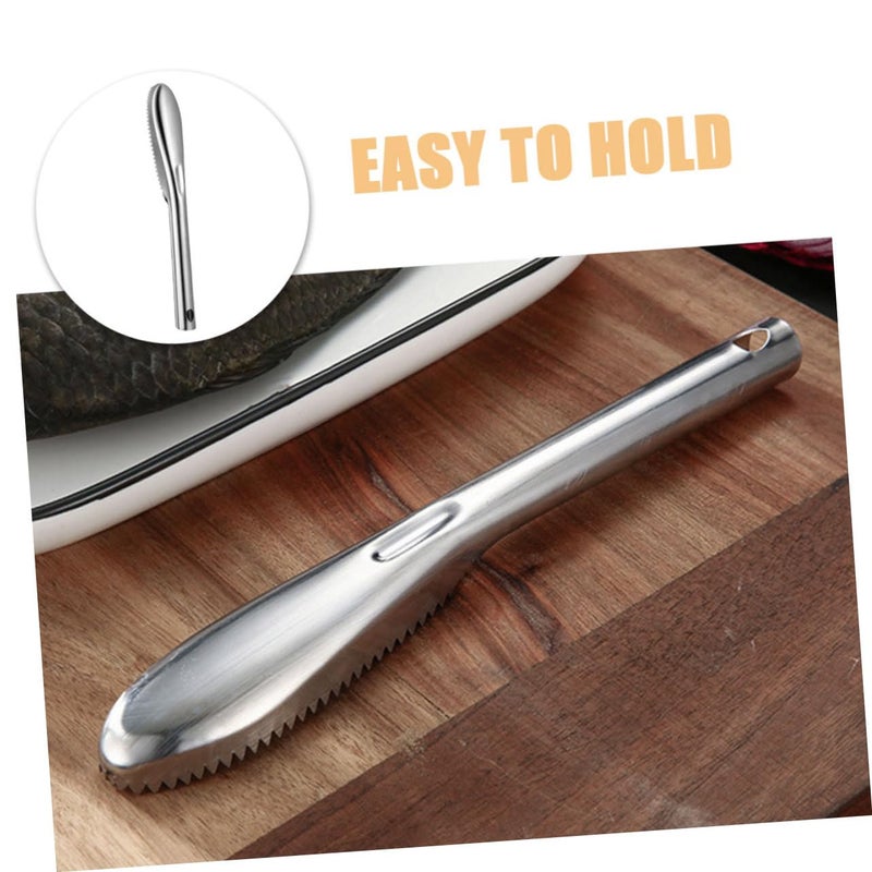 Stainless Steel Fish Scaler And Gutting Tool Set With Ergonomic Handle 2 Pack - Image 5