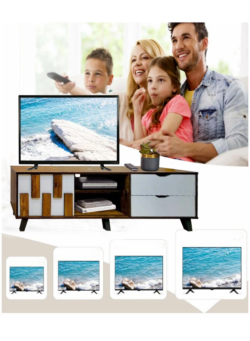 Modern Plasma Table With Shelf 160*50 CM - Image 2