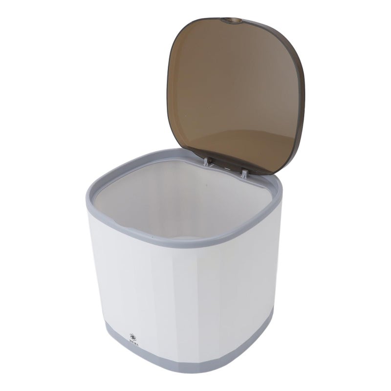 4 لتر غسالة أطباق محمولة قابلة لإعادة الشحن عبر USB مزودة بدوران 360 درجة وحامل أكواب مناسبة للمركبات الترفيهية والمكاتب - Image 2