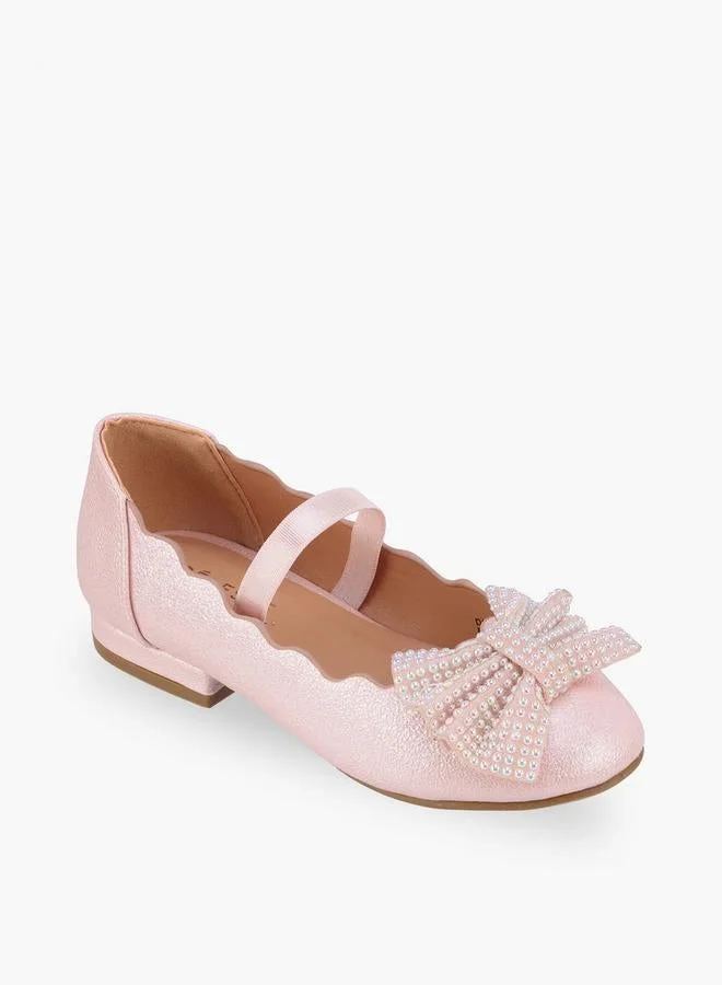 سيليست Girls Slip-On Ballerina Shoes