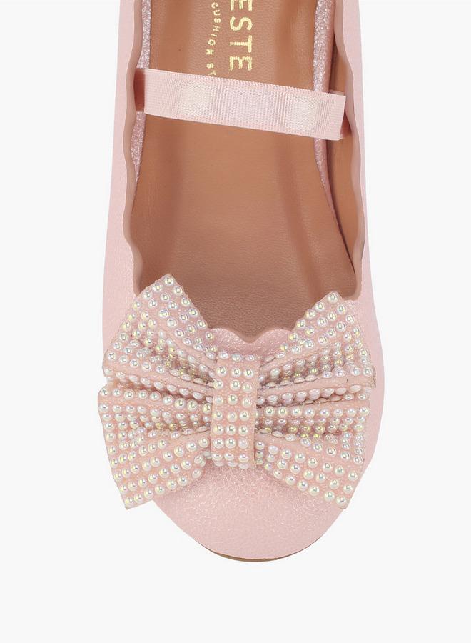 Celeste Girls Slip-On Ballerina Shoes - Image 4