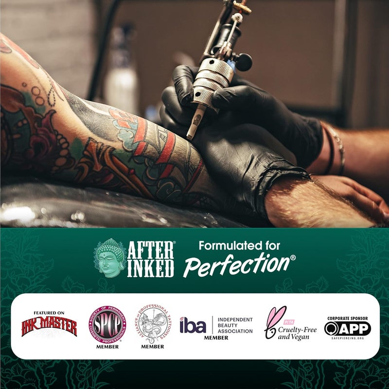 After Inked مرطب الوشم بعد الحبر وكريم العناية - عبوات وسادة 50 - Image 4