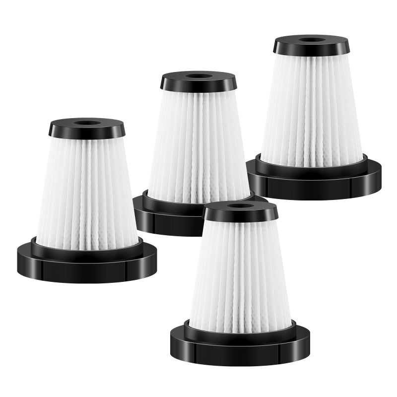 Vacuum Cleaner Original Filter, 4 Pieces Washable HEPA Filter for Sakerplus DBS03 Vacuum Cleaner