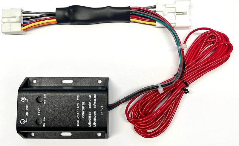 Install Bay Add An Amp Amplifier Adapter Interface to Factory OEM Car Stereo Radio System for select Toyota Scion Subaru Vehicles- Add Subwoofer Bass Amp etc.- No Factory Premium Amp- Vehicles listed below - Image 5