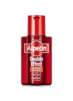 Alpecin Double Effect Anti Dandruff And Natural Hair Growth Shampoo Energizer For Strong Hair Care Red Fresh 200 Ml  - Image 2