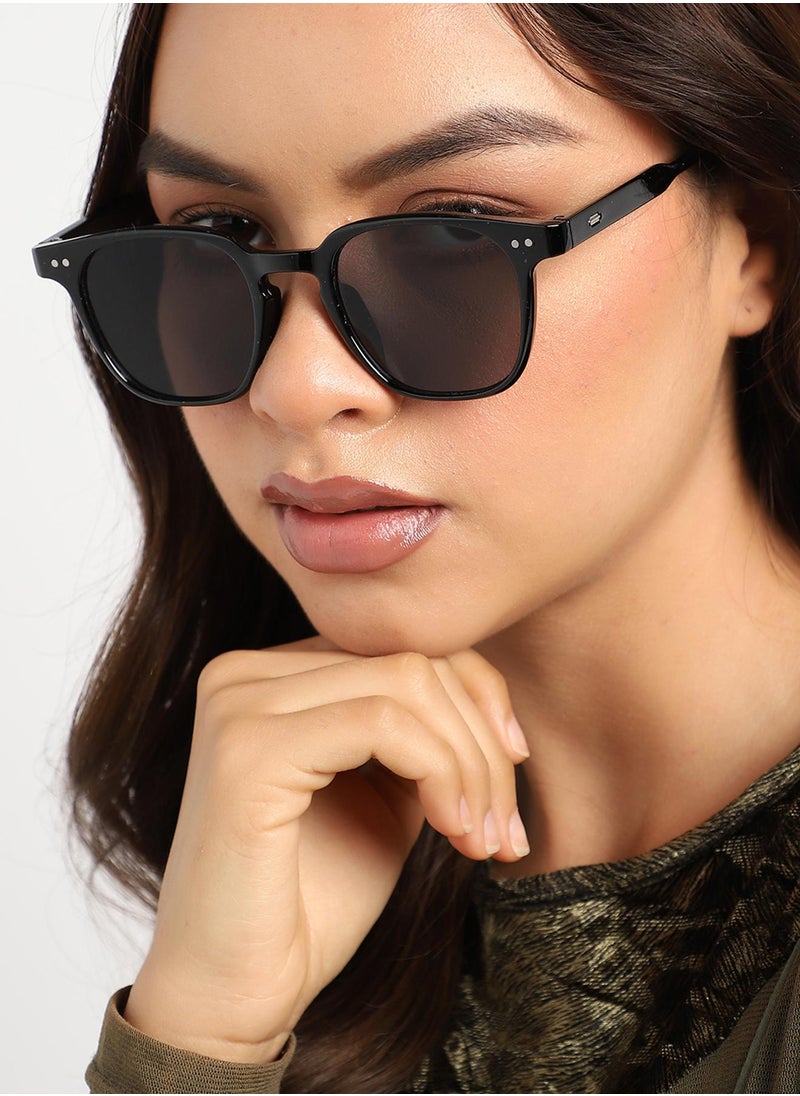 Haute Sauce Black Wayfarer Sunglass  - Image 5