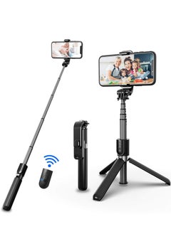 Selfie Stick, 3 in 1 Extendable Selfie Stick Tripod with Detachable Bluetooth Wireless Remote Phone Holder for iPhone 12/Xs/iPhone 8/iPhone 11/11pro, Galaxy S10/S9 Plus/S8/Note8,