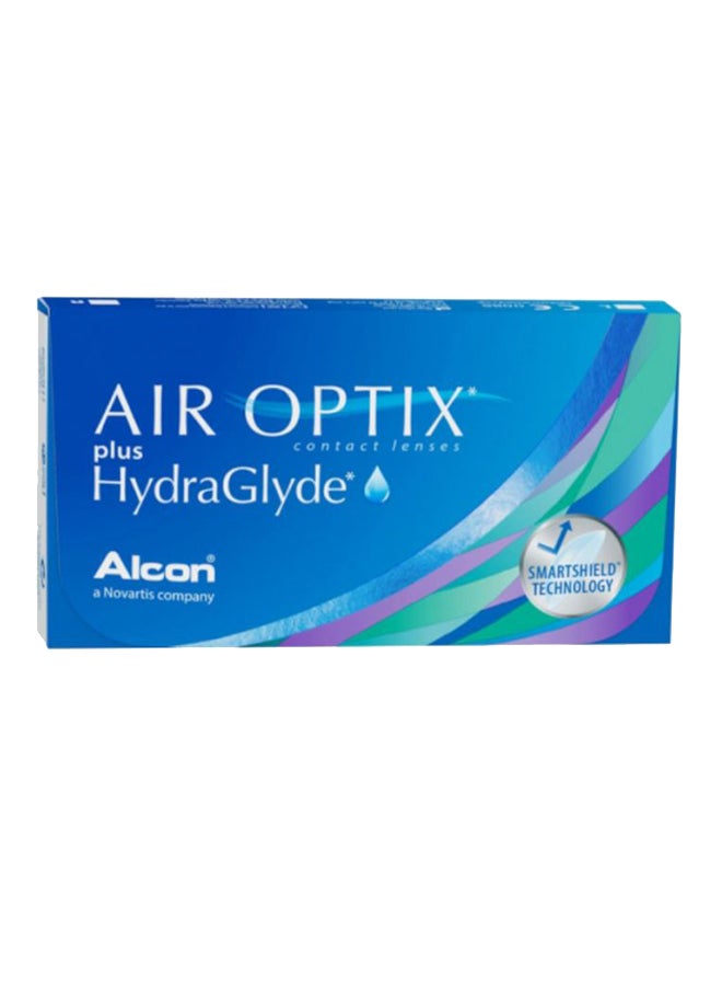AIR OPTIX AirOptix HydraGlade Monthly Disposable - Pack of 6 Contact Lenses (-1.00) 