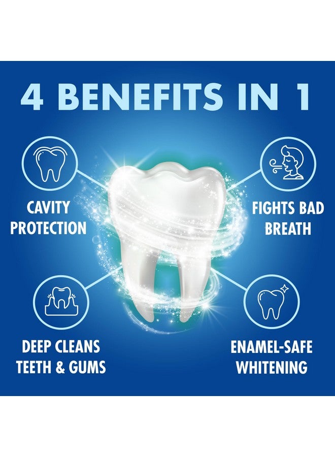 Arm & Hammer معجون أسنان آرم آند هامر مع معطرات النفس ثيرابريث، بنكهة النعناع المنعشة، ومعجون أسنان مبيض مضاد للتسوس بالفلورايد لرائحة الفم الكريهة، 5.5 أونصة (عبوة من قطعتين) - Image 5