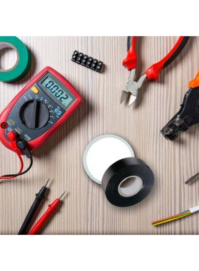 Black Electrical Insulation Tape – 3 Packs × 10 Rolls for Home & Professional Use - Image 4