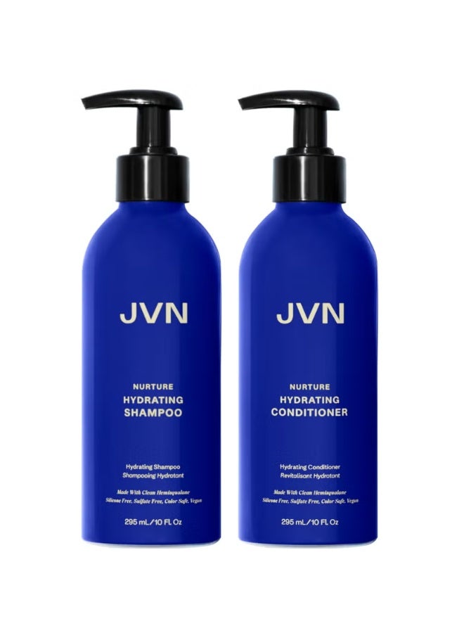 JVN Nurture Hydrating Shampoo and Conditioner - Image 1