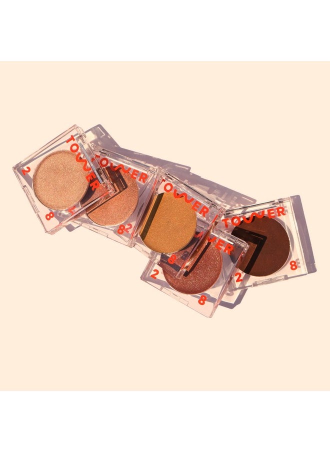 TOWER 28 Bronzino Illuminating Cream Bronzer Gold Coast Multipurpose Cheek And Lip Cream Bronzer In Medium Neutral Bronze Moisturizing Siliconefree  - Image 5