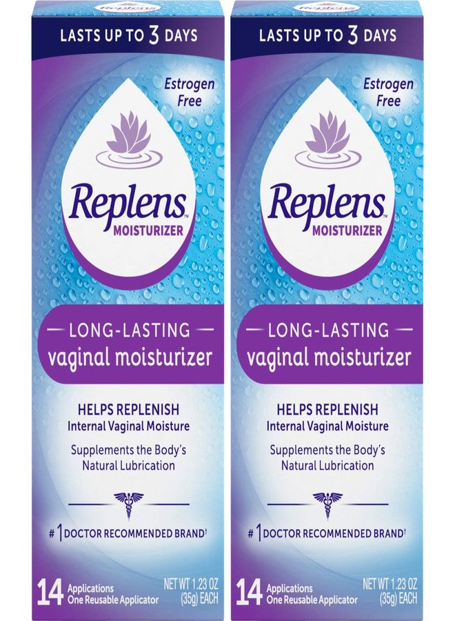 Replens Replens Long Lasting Vaginal Moisturizer, 14 Applications 1.23 oz (Pack of 2 - Image 2