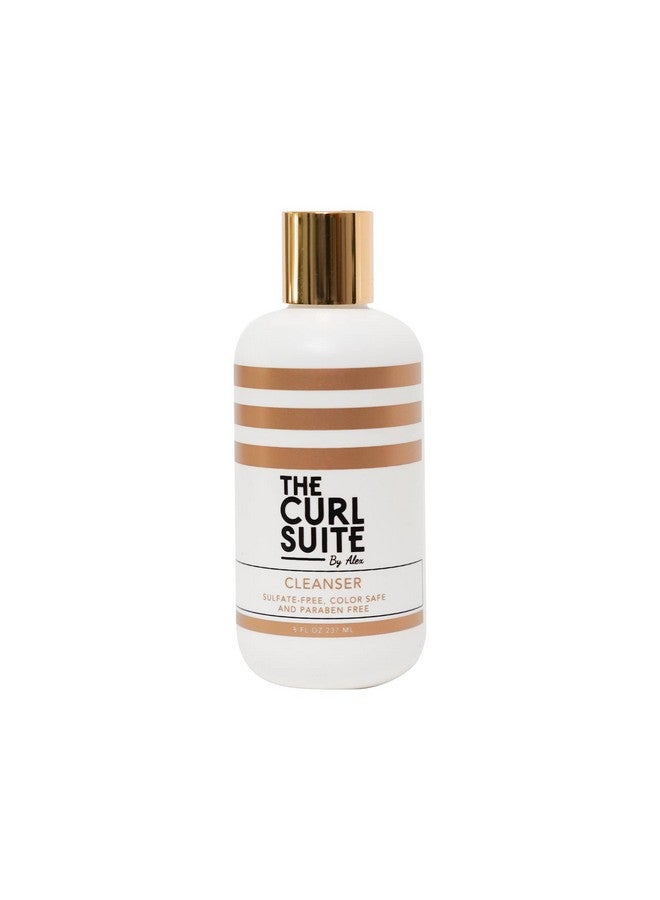 The Curl Suite Cleansing Shampoo For Curly Hair Infused With Goji Berry & Red Wine Extracts Sulfatefree Deep Cleansing Shampoo (8 Oz) - Image 2