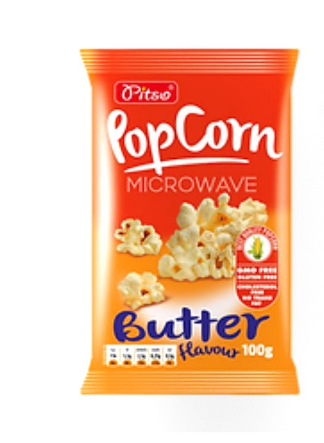Pitso Microwave Popcorn With Butter Taste 