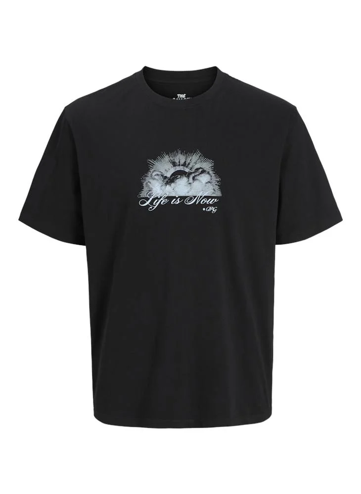 JACK & JONES Graphic Crew Neck T-Shirt