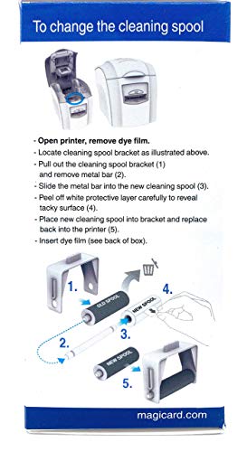 BadgePass Magicard MA300YMCKO Color Ribbon Kit (YMCKO, 300 Prints) for Enduro, Rio Pro, and Pronto Series Card Printers Straight from Manufacturer - Image 4