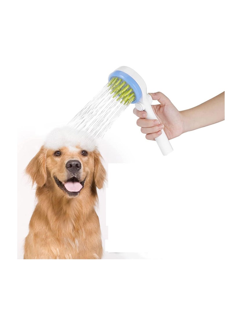 Pet Shower Attachment Shower Head Pet Bath Brush Sprayer for Indoor, Outdoor Bathing, Grooming, Massaging & More For Cats And Dogs - Image 2