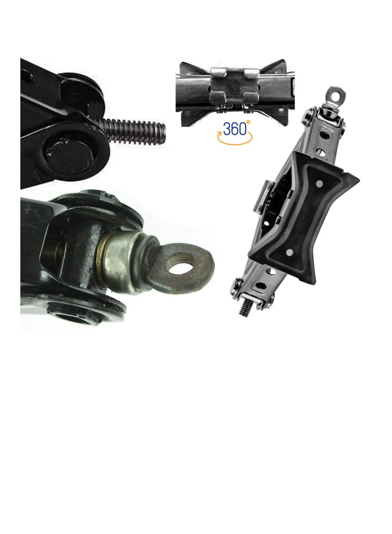 California formula-T California Scissor Jack Car Jack Stand Upright Jack , Minimum Height:14cm to Maximum Height: 38.5cm 1.5 Ton (3000 lbs) or 1500 Kilograms  - Image 2