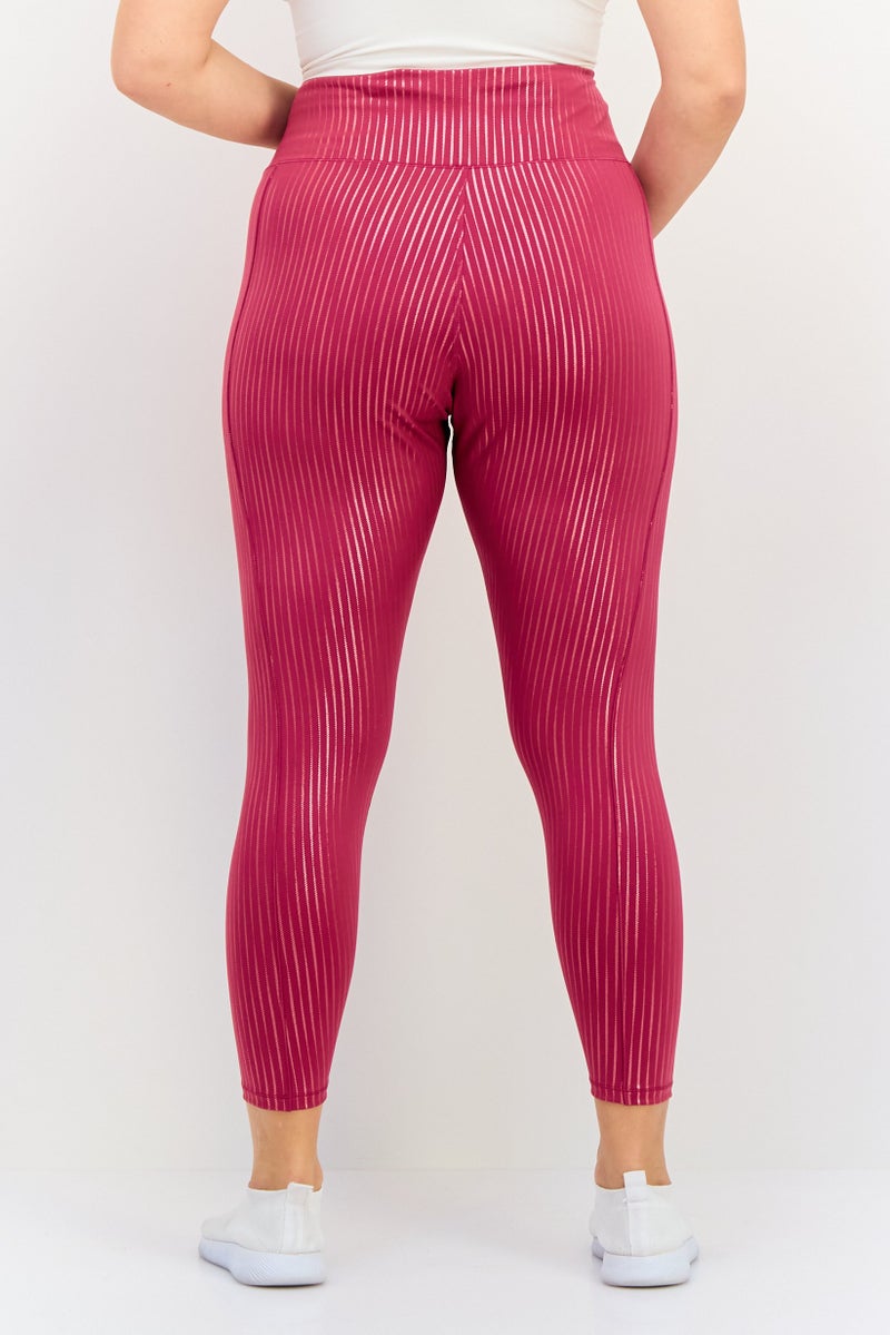 PUMA سروال رياضي نسائي مناسب 7/8 للتدريب، بنفسجي - Image 3