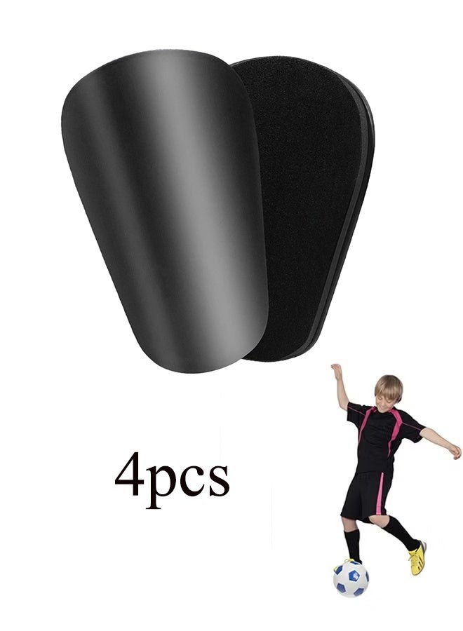 2 Pairs Mini Soccer Shin Guards for Toddlers, Kids, Youth, Adults - Extra Small, Lightweight, Comfortable for All Ages and Genders