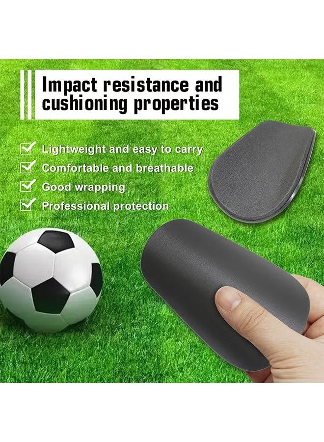 YJ 2 Pairs Mini Soccer Shin Guards for Toddlers, Kids, Youth, Adults - Extra Small, Lightweight, Comfortable for All Ages and Genders - Image 3