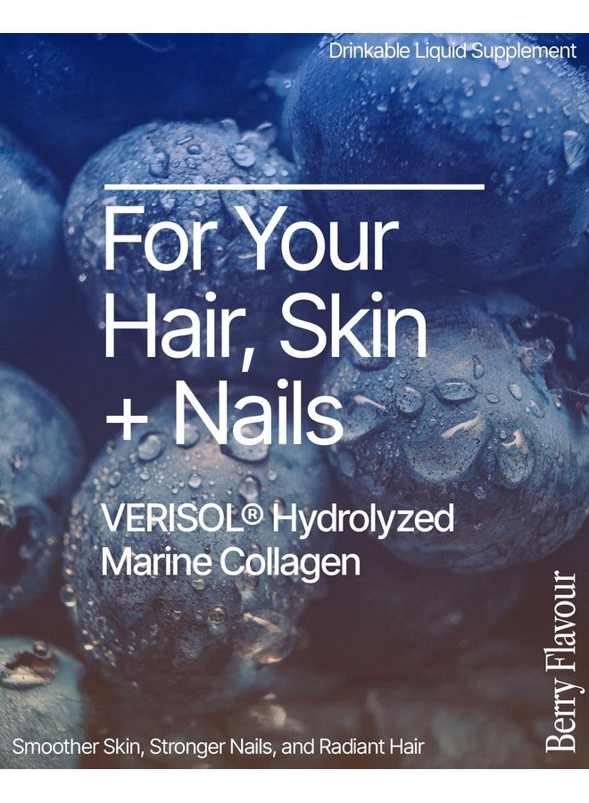 BeMe Liquid Collagen for Women - 2500mg Verisol hydrolyzed Marine Liquid Collagen - Clinically Tested Collagen Supplements - Quick Absorption, high bioavailability - Supports Skin, Hair & Nails - Image 1