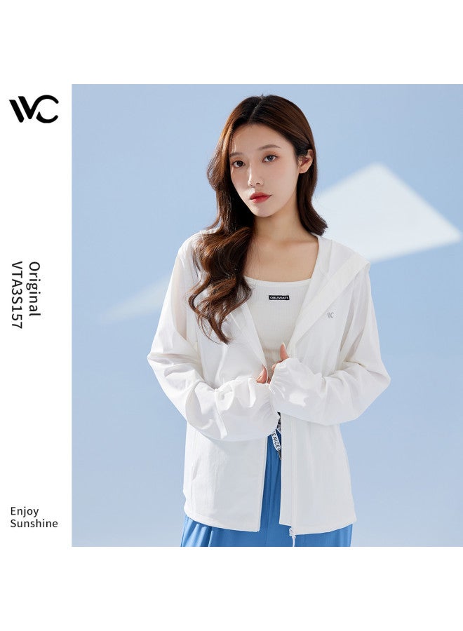 VVC Outdoor Sun Protection Best-seller】fashionable Hooded Women's Long-sleeve Uv-blocking Sport Cape Slimming Jacket - Image 5