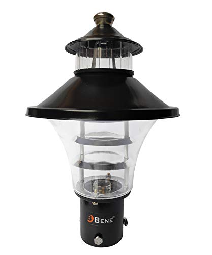 BENE® Gate Light/Garden Light/Outdoor Lamp Fiera (Black, 21 Cms) - Image 5