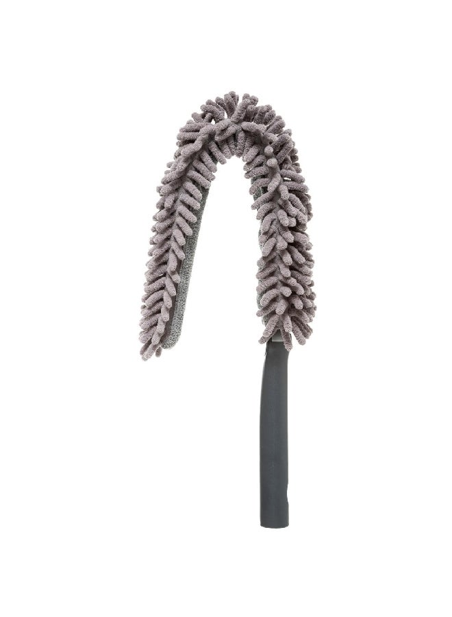 Five Simply Smart Click and Clean Polypropylene Double Sided Microfiber Duster Grey 2 x 7 x 62 cm 164756 - Image 2