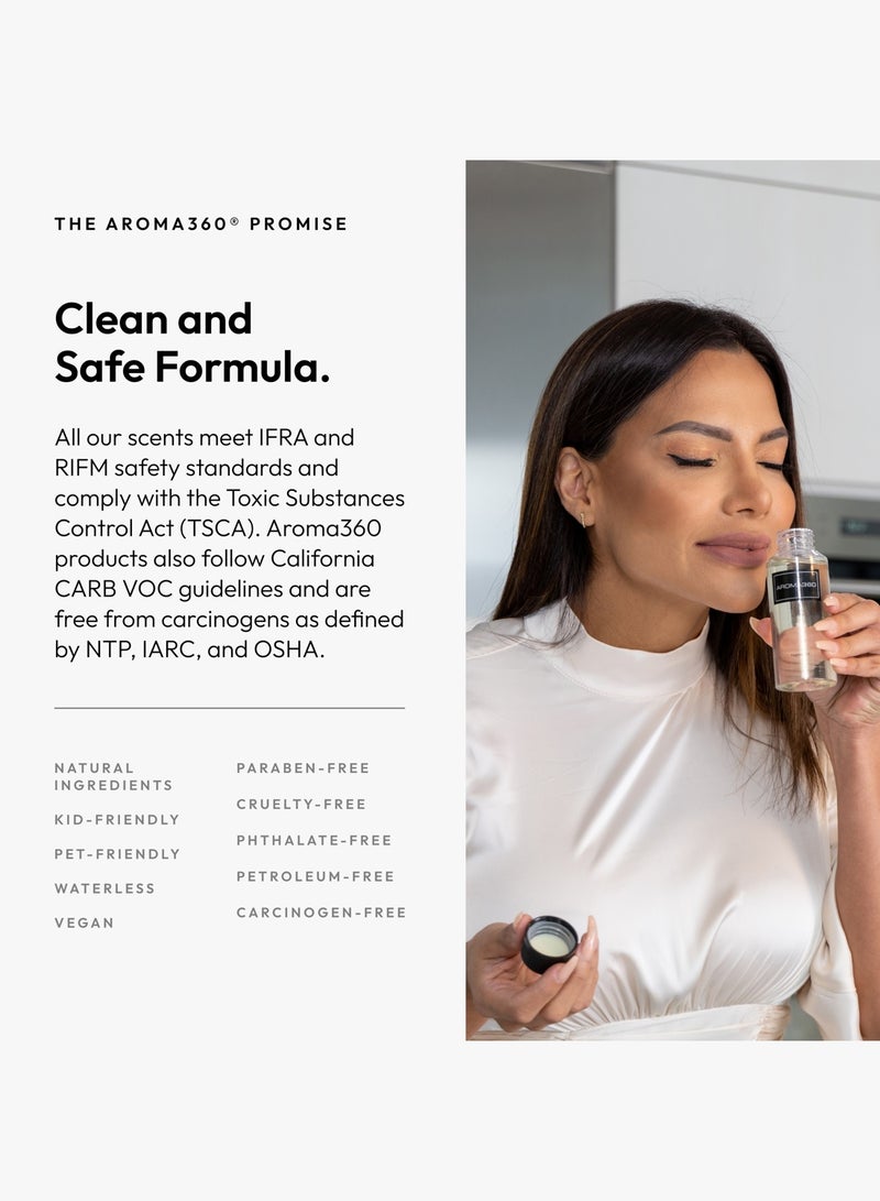 AROMA360 Dream On Fragrance Oil Blend - Hotel Inspired for Luxury Essential Oil Diffusers - Aromatherapy Scent Diffuser Oil - White Tea, Aloe Vera, and Lily  - Image 5