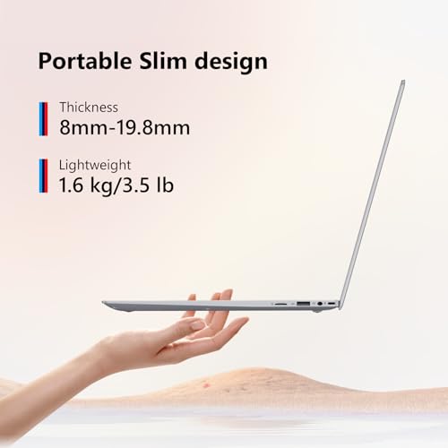 Coolby Laptop Computer, 15.6 inch Laptop with 1080P FHD IPS Display, 16GB RAM/512GB SSD, 6500Y Processor Notebook PC, Support 2.4G/5G Hz WiFi, BT - Image 3
