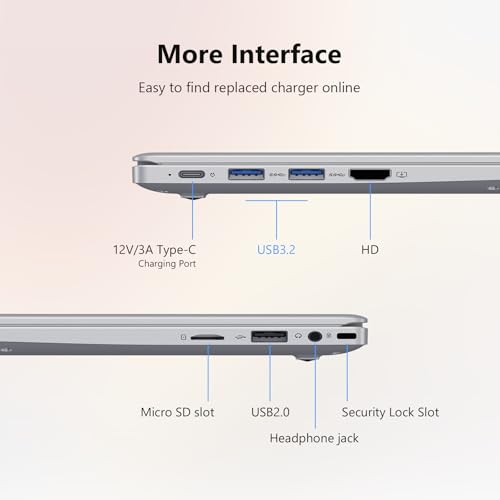Coolby Laptop Computer, 15.6 inch Laptop with 1080P FHD IPS Display, 16GB RAM/512GB SSD, 6500Y Processor Notebook PC, Support 2.4G/5G Hz WiFi, BT - Image 4