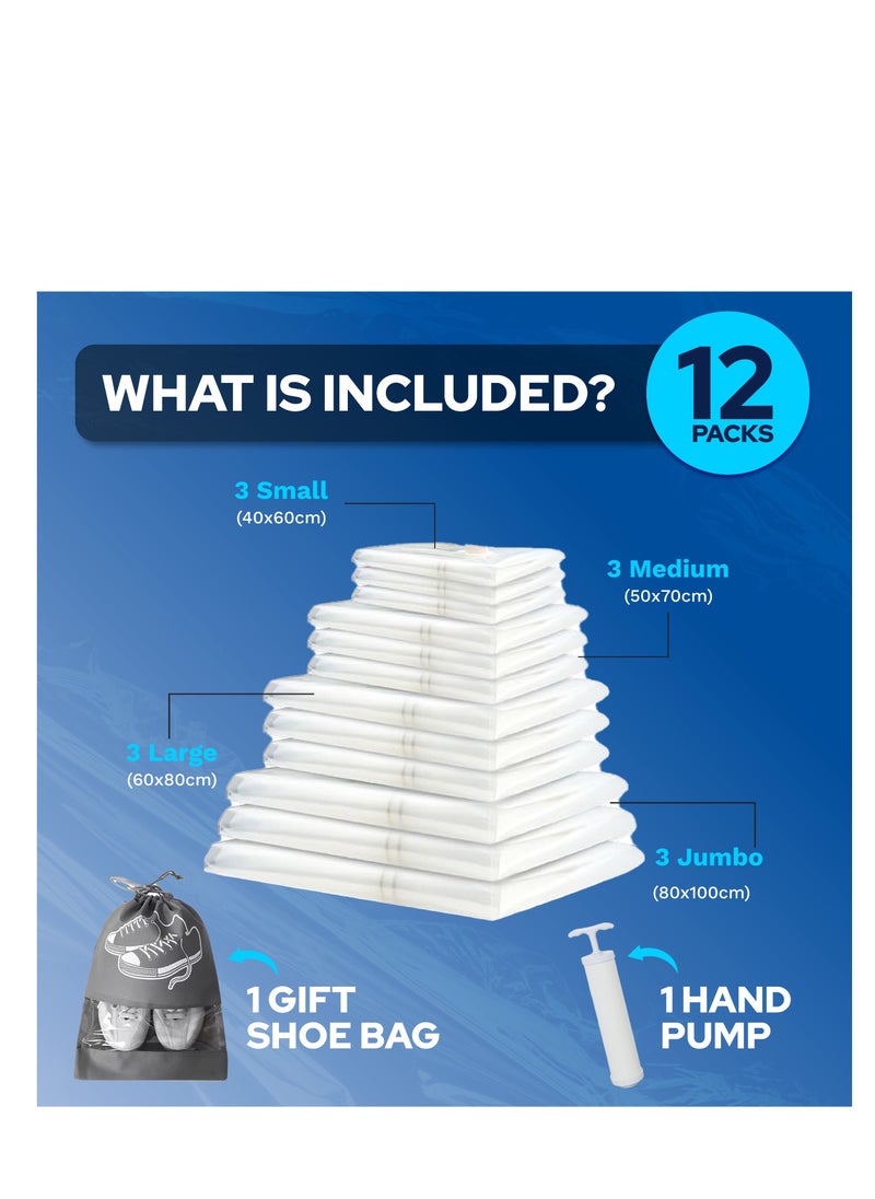 Generic - Vacuum Storage Bags with Bonus Shoe Bag - Image 1