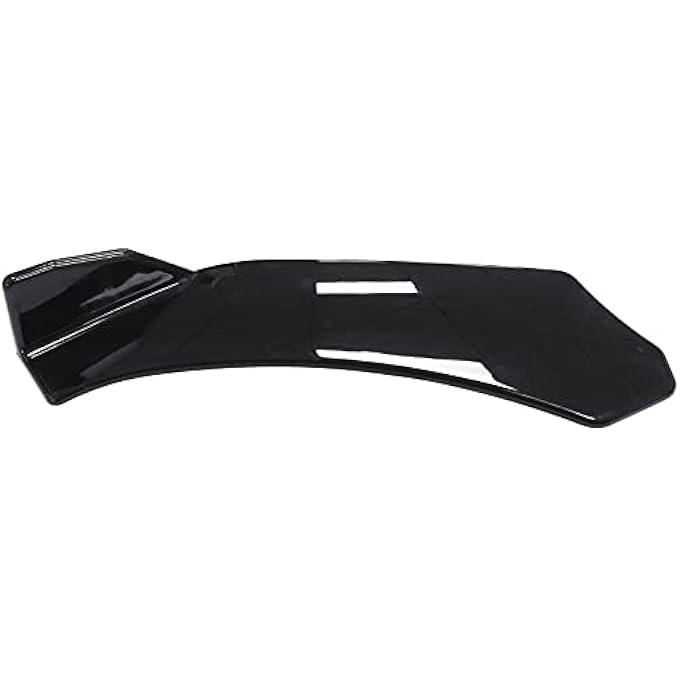 HouYeen Car Front Bumper Lip Spoiler Universal Protection Splitter Body Kit Gloss Black - Image 5