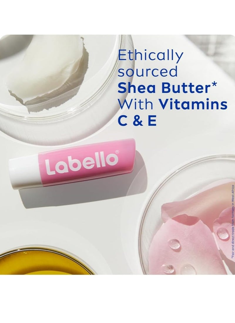 Labello - Lip Balm Moisturising Lip Care Soft Rose 4.8 g - Image 1