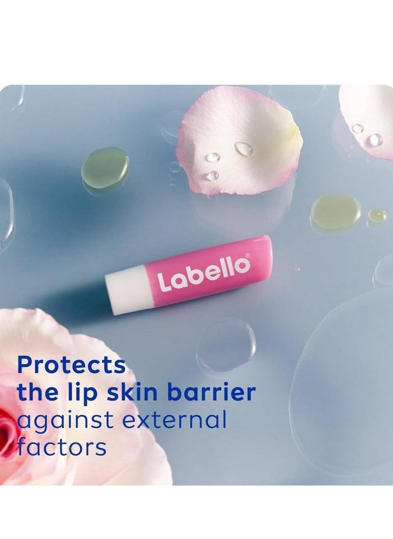 Labello - Lip Balm Moisturising Lip Care Soft Rose 4.8 g - Image 1
