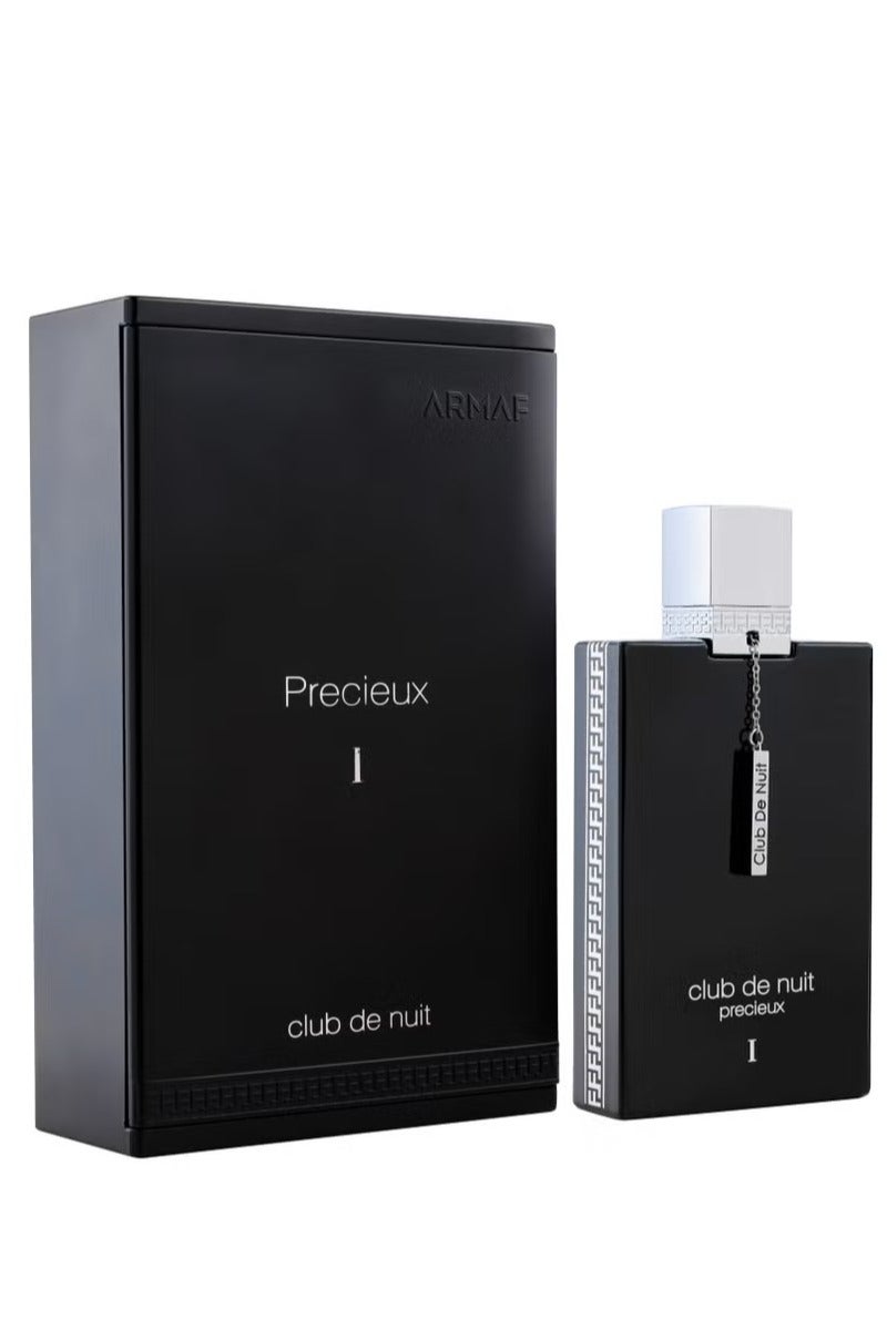 أرماف عطر ارماف كلوب دي نوي بريسيو 1 او دي بارفان 55 مل للرجال، عطر للرجال، اسود - Image 1