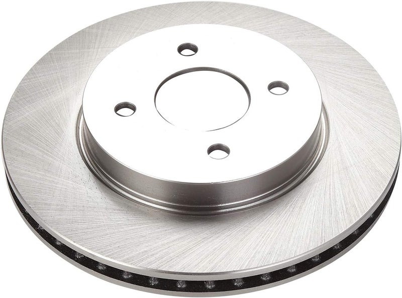 TRQ Front Brake Rotor Set Vented Compatible with 2012-2019 Nissan Versa 2014-2019 Versa Note - Image 5