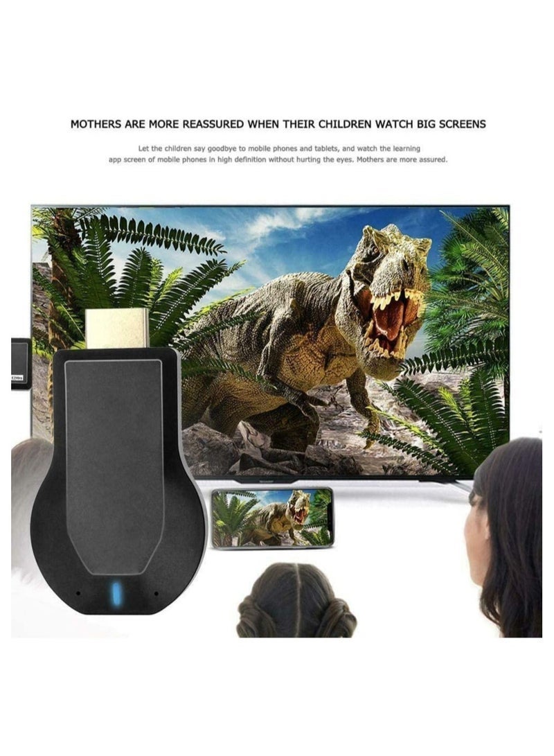 Gravity Any-Cast HDMI WiFi Dongle (1080P) Mobile Screen Mirroring Receiver Dongle to Projector/TV Receiver For Android/Mac/iOS Windows - Image 5