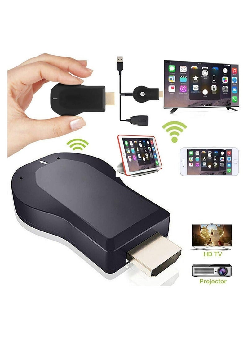 Gravity Any-Cast HDMI WiFi Dongle (1080P) Mobile Screen Mirroring Receiver Dongle to Projector/TV Receiver For Android/Mac/iOS Windows - Image 3