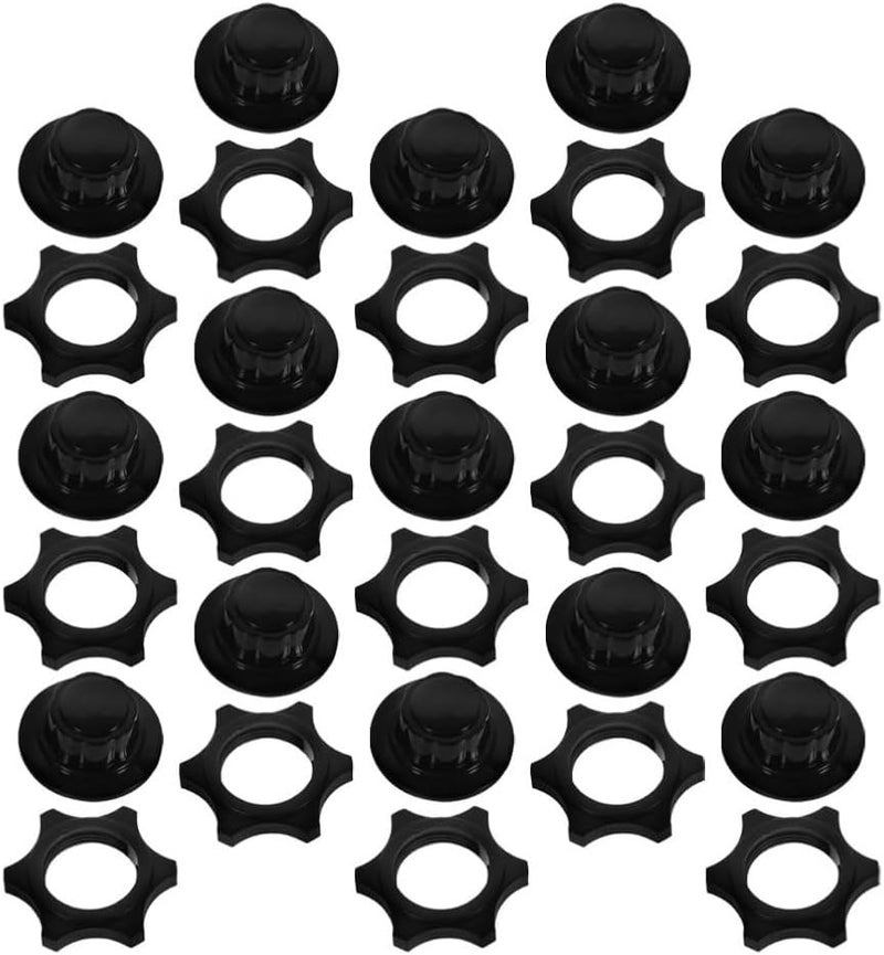 VOSAREA 1set Fan Nut Caps of Fan Fixing Parts for Household Use and Compatible Replacement Covers Stability and Safety - Image 2